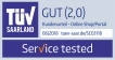 TÜV geprüftes Online Portal, Testnote GUT