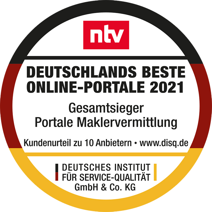 Deutschland bestes Online-Portal in der Maklervermittlung