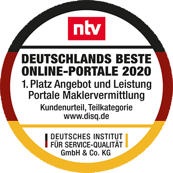Platz 1 Deutschlands beste Onlineportale 2020 Platz 1 Deutschlands beste Onlineportale 2020