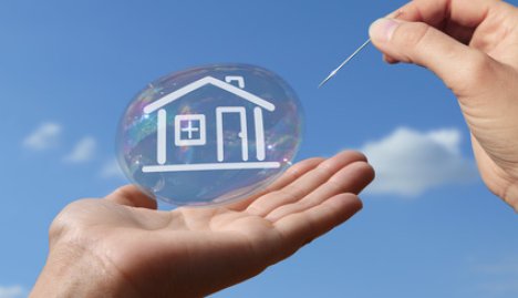 Risiko Platzen Immobilienblase