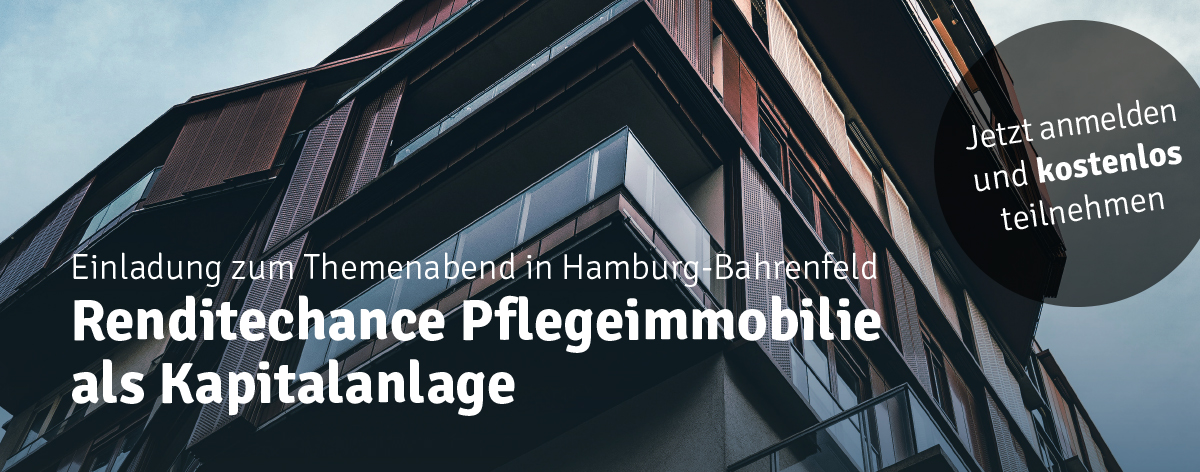 Pflegeimmobilie Informationsabend Header