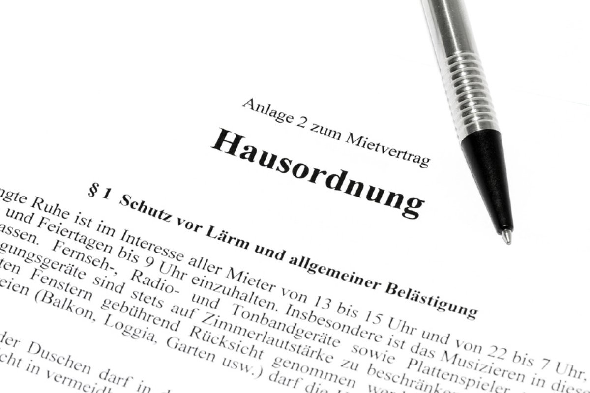 Hausordnung Hausordnung