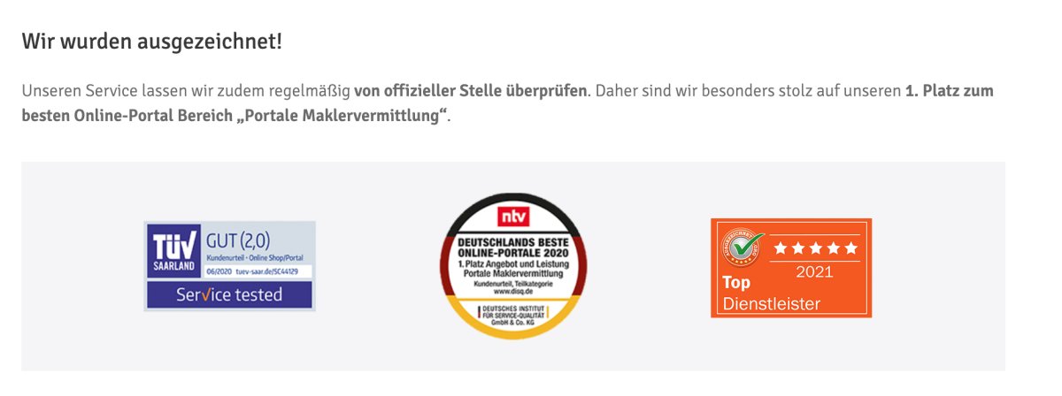 Auszeichnungen Auszeichnungen