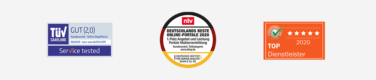 immoverkauf24 Auszeichnungen immoverkauf24 Auszeichnungen
