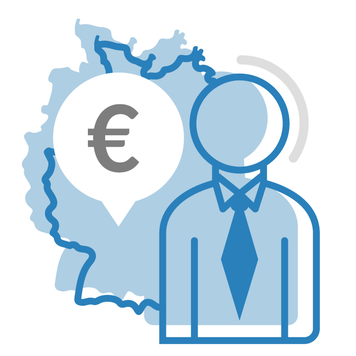 Bewertung vor Ort Icon Bewertung vor Ort Icon