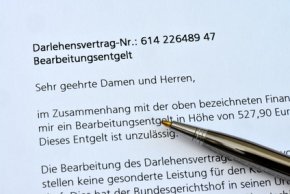 Bearbeitungsgebühr Bearbeitungsgebühr