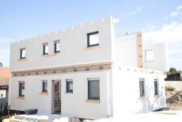 Bau eines modernen Einfamilienhauses Bau eines modernen Einfamilienhauses
