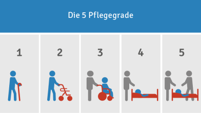 Schaubild 5 Pflegegrade