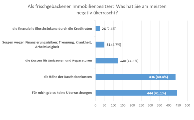 negative Überraschungen bei Immobilienkauf