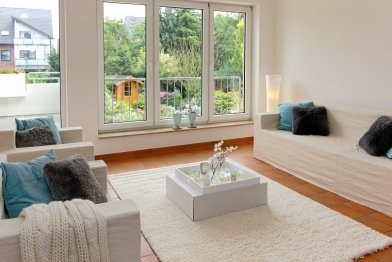 Wohnzimmer nach Homestaging